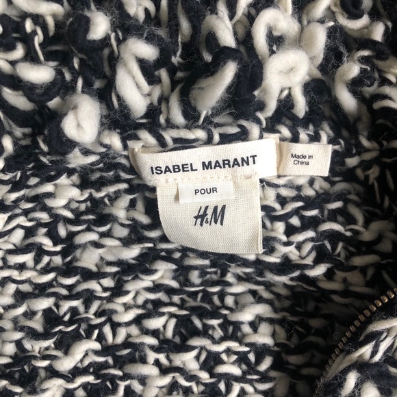Isabel Marant Pour H&M Wool Cardigan/Coat - Picture 5 of 6